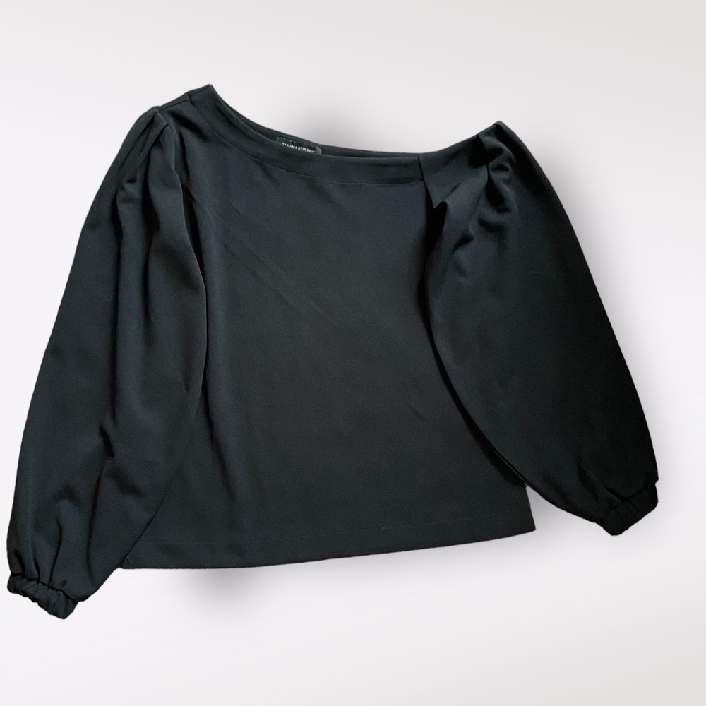Size XS Banana Republic Black Top/ Shirt/ Blouse